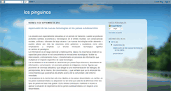 Desktop Screenshot of lospinguinos.blogspot.com