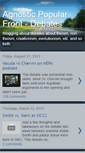 Mobile Screenshot of agnosticpopularfront.blogspot.com
