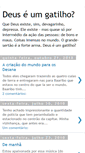Mobile Screenshot of deuseumgatilho.blogspot.com