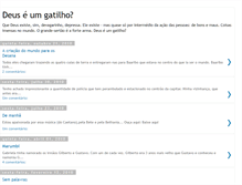 Tablet Screenshot of deuseumgatilho.blogspot.com