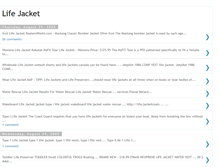 Tablet Screenshot of life-jacket.blogspot.com