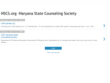 Tablet Screenshot of hscsorg.blogspot.com