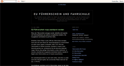 Desktop Screenshot of eu-fahrschule.blogspot.com