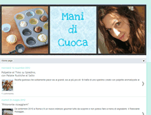 Tablet Screenshot of mani-di-cuoca.blogspot.com