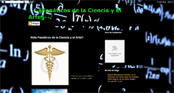 Desktop Screenshot of fandelacienciayelarte.blogspot.com