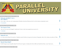 Tablet Screenshot of paralleluniversity.blogspot.com