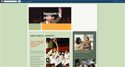 Desktop Screenshot of basquetmipasion.blogspot.com