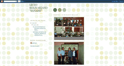 Desktop Screenshot of liceobolivarianosanare.blogspot.com