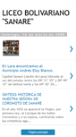 Mobile Screenshot of liceobolivarianosanare.blogspot.com