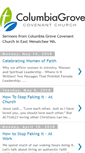 Mobile Screenshot of columbiagrovesermons.blogspot.com