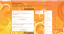 Desktop Screenshot of myerscheryl.blogspot.com
