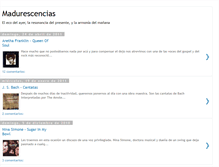 Tablet Screenshot of madurescencias.blogspot.com