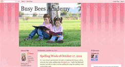 Desktop Screenshot of busy-bees-academy.blogspot.com