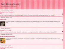 Tablet Screenshot of busy-bees-academy.blogspot.com