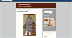 Desktop Screenshot of moroccan-clothing.blogspot.com