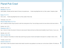 Tablet Screenshot of planetpubcrawl.blogspot.com