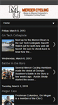 Mobile Screenshot of mercercycling.blogspot.com