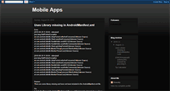 Desktop Screenshot of mobileapplabs.blogspot.com