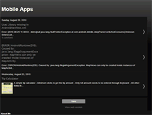 Tablet Screenshot of mobileapplabs.blogspot.com