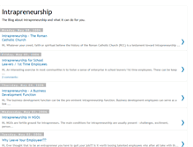 Tablet Screenshot of intrapreneurship.blogspot.com