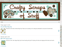 Tablet Screenshot of craftyscrapsofstuff.blogspot.com