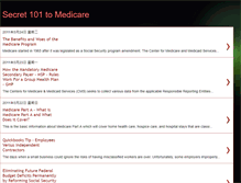 Tablet Screenshot of medicare-101.blogspot.com