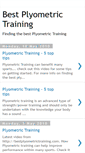 Mobile Screenshot of bestplyometrictraining.blogspot.com
