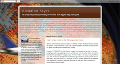 Desktop Screenshot of bloggingegypt.blogspot.com