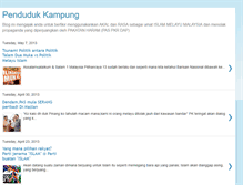 Tablet Screenshot of pendudukkampung.blogspot.com