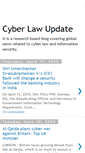 Mobile Screenshot of cyberlawupdate.blogspot.com