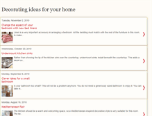 Tablet Screenshot of decoratingideasblog.blogspot.com