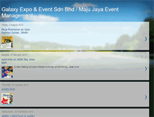 Tablet Screenshot of galaxyexpoevent.blogspot.com