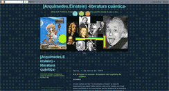 Desktop Screenshot of literatura-cuantica.blogspot.com