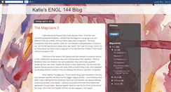 Desktop Screenshot of engl144kg.blogspot.com