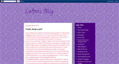Desktop Screenshot of leannsblogspot.blogspot.com