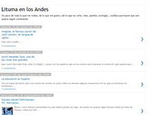 Tablet Screenshot of lituma.blogspot.com