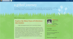 Desktop Screenshot of giftedjourney.blogspot.com