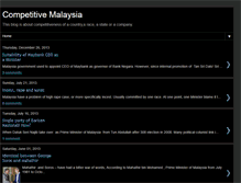 Tablet Screenshot of competitivemalaysia.blogspot.com