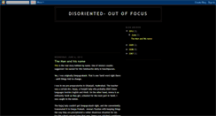 Desktop Screenshot of disorientedoutoffocus.blogspot.com