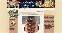 Desktop Screenshot of filosofandoehistoriando.blogspot.com