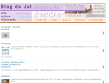 Tablet Screenshot of blogdojul.blogspot.com