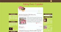 Desktop Screenshot of fakingfancycupcakes.blogspot.com