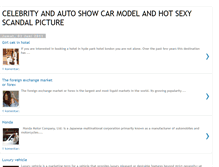 Tablet Screenshot of girlsautoshow.blogspot.com