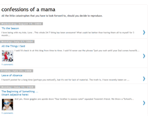 Tablet Screenshot of mamaluv1.blogspot.com