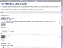 Tablet Screenshot of hallmemorialcme.blogspot.com