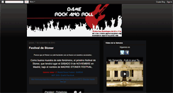 Desktop Screenshot of damerockandroll.blogspot.com