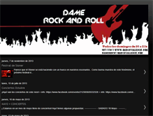 Tablet Screenshot of damerockandroll.blogspot.com