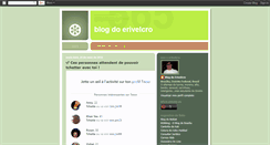 Desktop Screenshot of blogdoerivelcro.blogspot.com