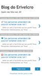Mobile Screenshot of blogdoerivelcro.blogspot.com