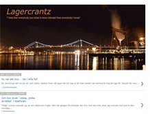 Tablet Screenshot of lagercrantz.blogspot.com